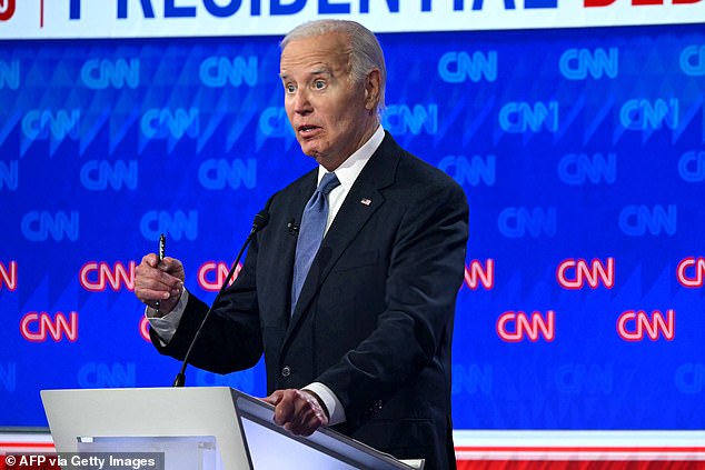 Social media users have speculated feverishly about the sound, with some accusing 81-year-old Joe Biden of blowing wind during his terrible debate performance.