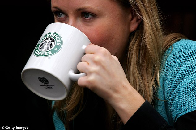 Starbucks customers who are members of the rewards program can redeem points and earn up to $20 to spend on merchandise