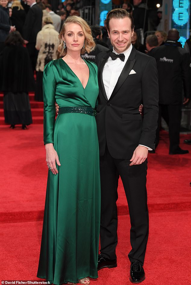 The actor married former Hollyoaks cast member Elize du Toit in 2010, but the couple split in 2021 after growing apart (Elize and Rafe pictured in 2017)