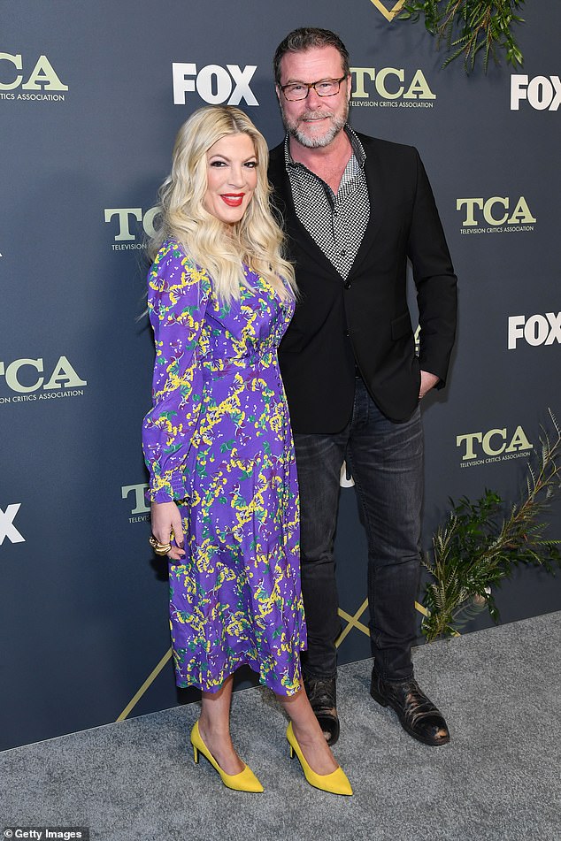 Earlier this year, the star explained that prejudices about her character were preventing her from moving on, before eventually filing for divorce in March after 18 years of marriage;  Tori and Dean in 2019