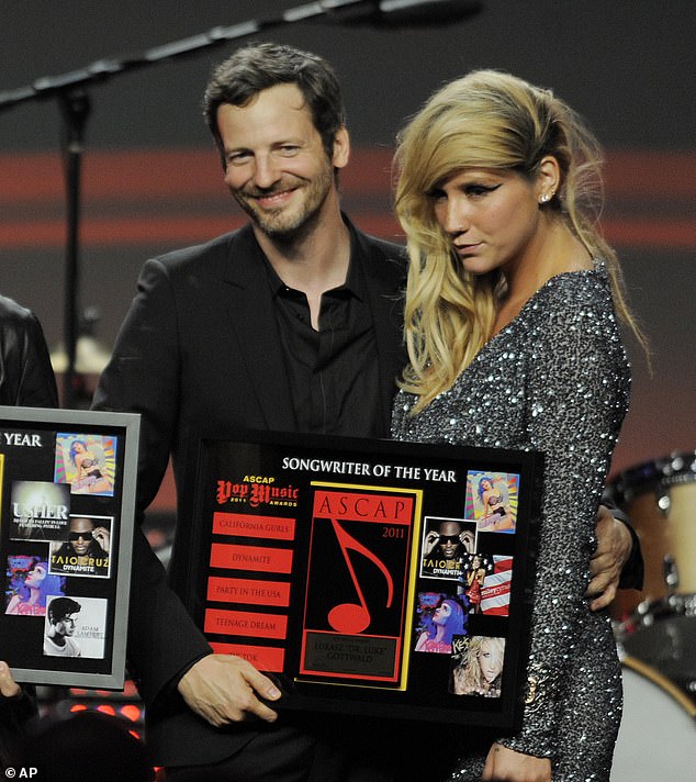 Kesha and Dr. Luke announced that they had settled their long-running legal battle in June 2023; seen in 2011