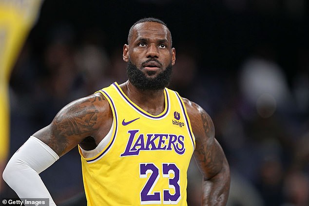 In his 20th season, LeBron averaged 25.7 points, 7.3 rebounds and 8.3 assists for the Lakers