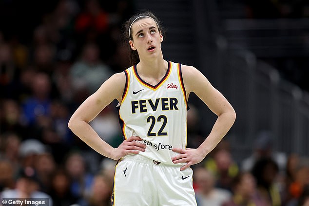 Clark implied that she doesn't get any advice from the teams during games for the Fever