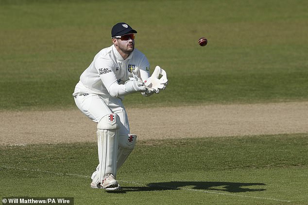 He has been selected ahead of Surrey teammate Ben Foakes (pictured in April this year)