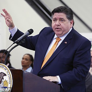 Gov. Pritzker speaks at an event in Chicago on Tuesday after signing a bill creating the Illinois Department of Early Childhood