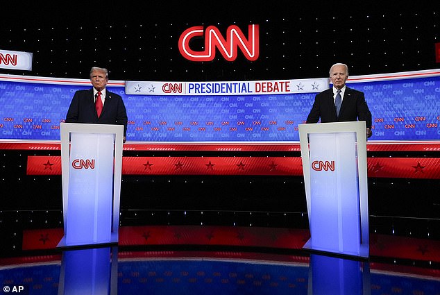 The results come amid an atmosphere of uncertainty over the Democratic Party's top pick as Biden's faltering debate performance continues to come into question