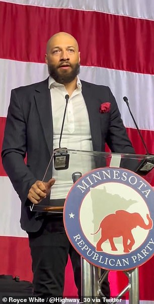 White secured the GOP nomination for Minnesota state in May