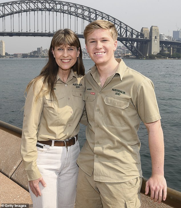 Sources told Daily Mail Australia on Wednesday that the famed conservationist will be joined by his mother and Irwin family matriarch Terri, 59, (left), despite recent backlash from fans claiming the pair are 