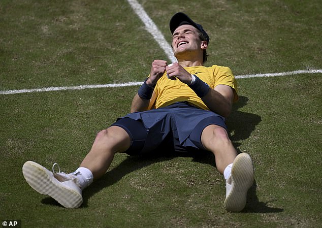 Draper enjoyed a thrilling run in Stuttgart at the start of the month, beating grass court specialist Matteo Berrettini in the final.