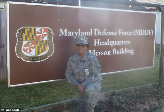 Karen Holmes enlisted in the Maryland Defense Force in 2011 as a corporal and over the next five years rose through the ranks and earned coveted awards