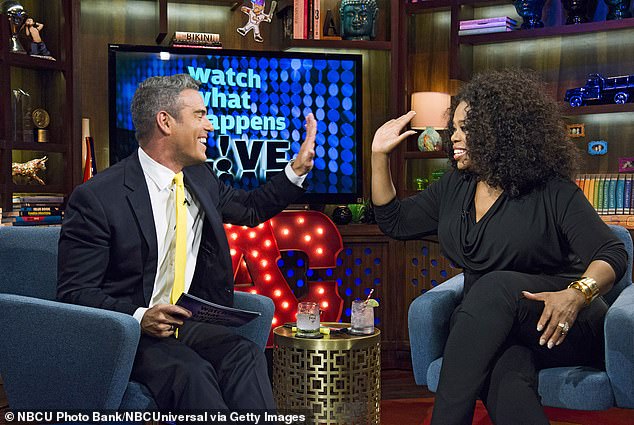 More specifically, Andy asked Oprah if she had ever taken a 