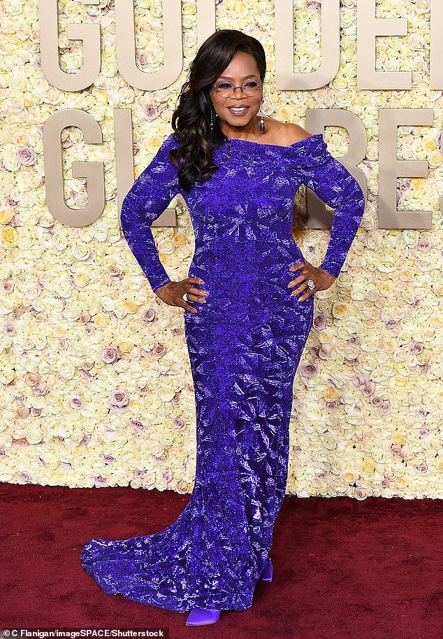 The Colour Purple star responded to Andy's question with a direct look and a firm: 