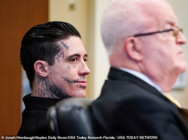 Wilson was seen grinning as a jury recommended he be sentenced to death for the brutal murders of two women in 2019