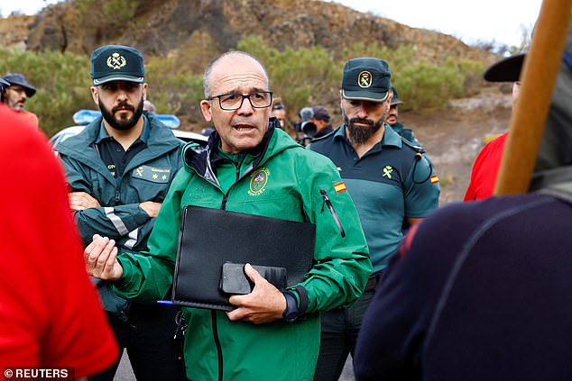 Guardia Civil officer Cipriano Martin has confirmed that the two mystery men who invited Jay Slater back to their Airbnb hours before he disappeared 'have no relevance whatsoever to the case'