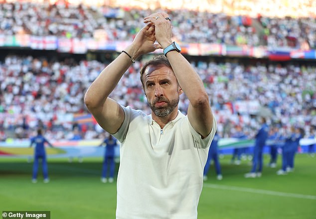 There is uncertainty over Southgate's future due to fan discontent and some England fans showed their frustration by throwing plastic beer cups at him after the draw against Slovenia
