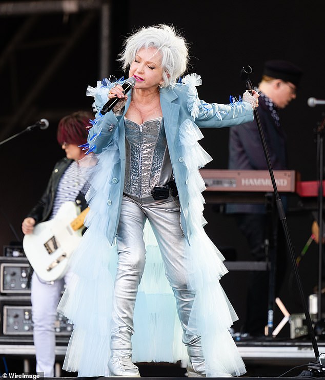 It comes after Cyndi Lauper's Glastonbury performance on Saturday was met with criticism after major sound issues disrupted the set