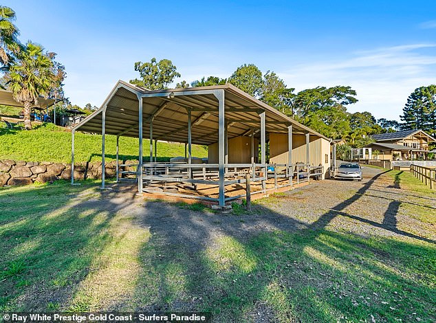 The stables are an attraction for all horse lovers and were built by the family