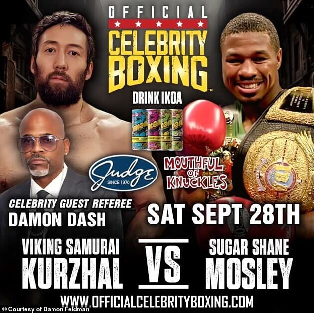 Celebrity Boxing founder and CEO Damon Feldman said Sabato's upcoming fight will help promote a new professional fighting competition called 'XRumble'