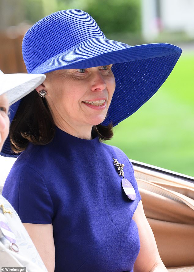 Lady Sarah, pictured above at Royal Ascot earlier this month, was recently appointed the new president of the Royal Ballet School