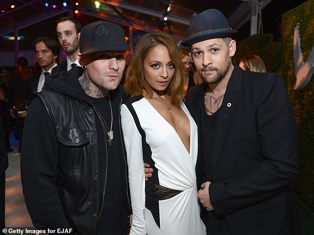 Richie, meanwhile, started dating Cameron Diaz's husband Joel Madden's brother Benji in December 2006;  in the photo in 2013