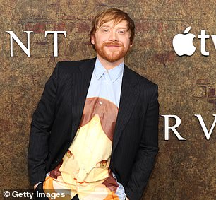 Rupert Grint has arachnophobia, just like his character in the Harry Potter franchise, Ron Weasley
