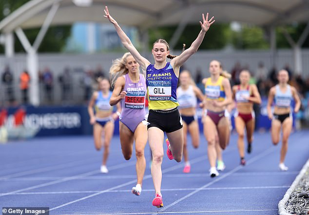 The St Albans athlete showed maturity beyond her years to claim victory in Macher