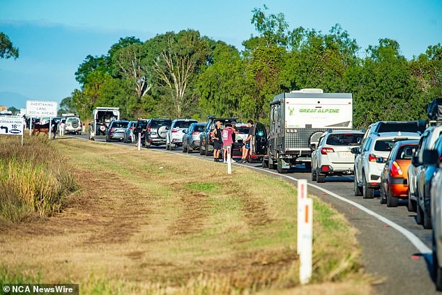 The horrific crash caused major delays on the Bruce Highway, which was closed in both directions