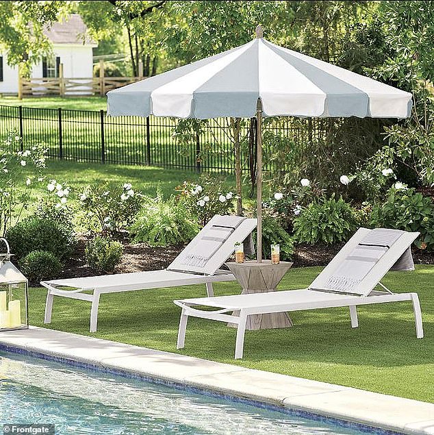 Frontgate has issued a recall for 70,000 Newport Aluminum and Teak Loungers