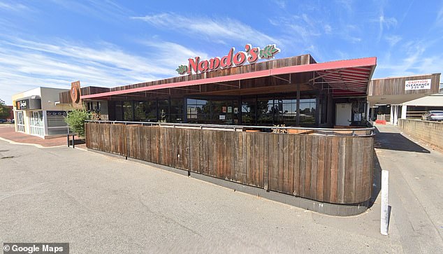 The breaches at Willetton Nando's store (pictured) include failing to take all practical steps to prevent pests from entering and to eradicate them