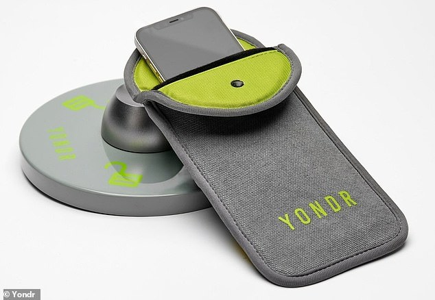 The Yondr company has made $2.5 million in eight years selling cell phone lock pouches to state governments and is now introducing its product to schools