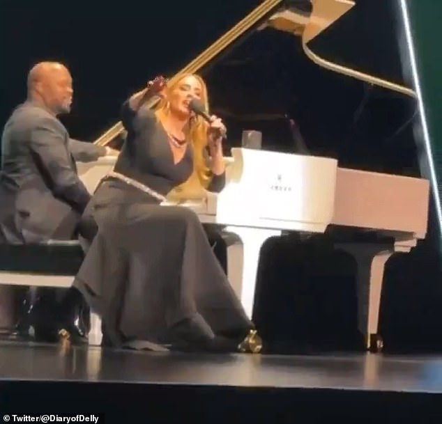 Adele hit back at a homophobic audience member during her latest Las Vegas residency show at Caesars Palace