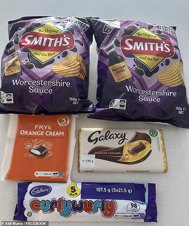 Aldi Australia has launched a range of British snacks for a limited time