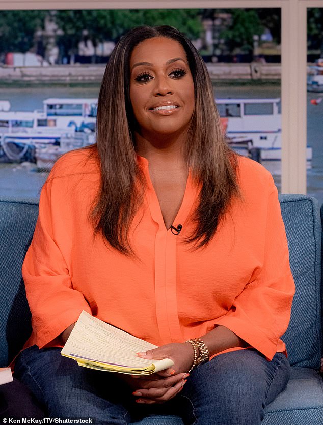 Alison Hammond, 49, publicly showed support for her ex-colleague and friend Phillip Schofield, 62, on Sunday amid his rumored TV comeback