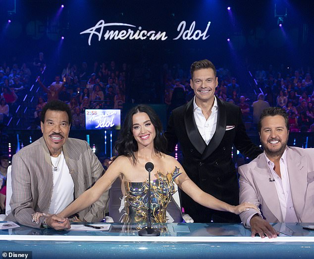 American Idol producer Wylleen May will not return for season 23 of the hit singing competition show;  Judges Lionel Richie, Katy Perry and Luke Bryan with host Ryan Seacrest in 2024