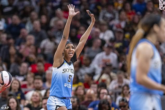 Angel Reese received her first WNBA fine after failing to stop for interviews on Saturday