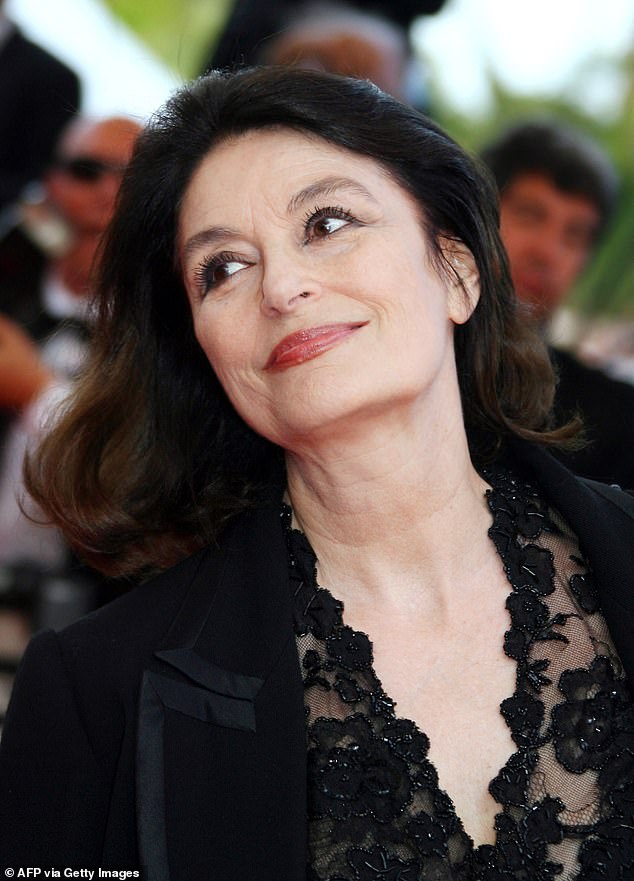French film star Anouk Aimee has died at the age of 92.  The actress, known for the Oscar-winning film A Man and A Woman, died on Tuesday (pictured in 2011)
