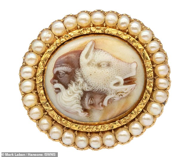 The brooch has been in Helen Scaife's bedside table for decades