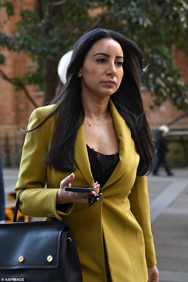 Presenter Antoinette Lattouf sues the ABC for unfair dismissal (photo arrival at the Federal Court of Australia in Sydney)