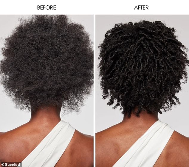 While most people only condition the ends of their hair, Dr. Aguh recommends applying the product from root to tip. 