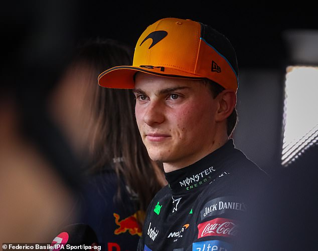 Oscar Piastri (pictured) says his drop from third to seventh on the grid for the Austrian GP due to exceeding track limits is 'embarrassing' for F1
