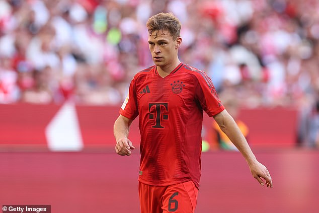 Kimmich is entering the final year of his contract with Bayern Munich and is unlikely to renew