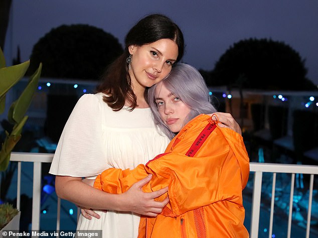 Billie Eilish revealed to girlfriend Lana Del Rey that she has never been dumped;  the two stars can be seen in April 2018