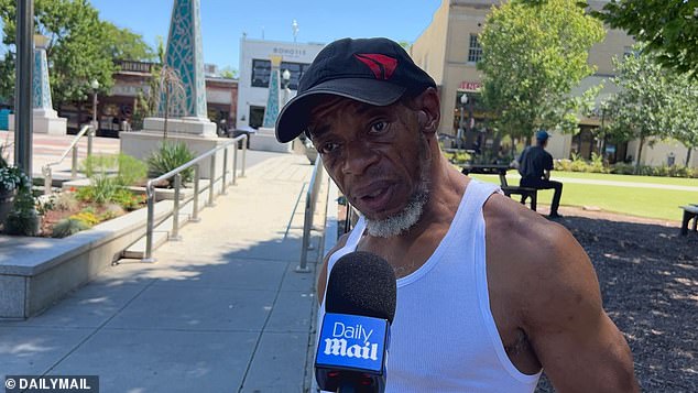 Richard, a voter from DeKalb County, said he will support Joe Biden for president but wishes there were different options on the Democrats' side.  He told DailyMail.com that he would have preferred to vote for Michelle Obama or Oprah Winfrey rather than Biden