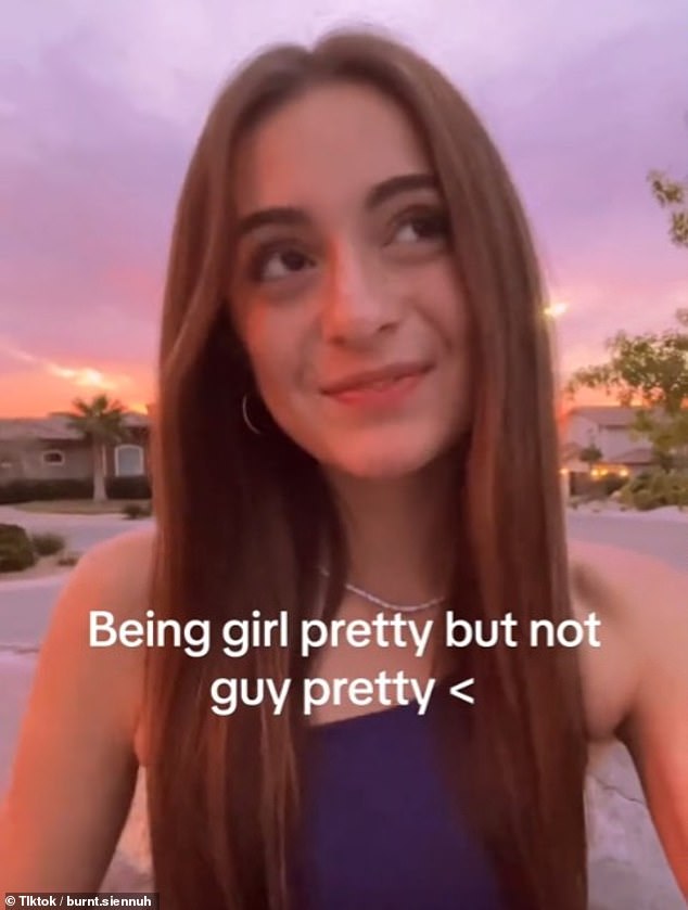 Many young women, like content creator Sienna Zarate, posted that they felt like they were beautiful and weren't getting attention from men