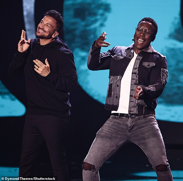 Peter Andre made a surprise appearance during magician Trixy's incredible performance on Sunday night's Britain's Got Talent final, stunning viewers