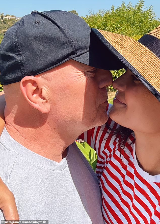 Bruce Willis' wife Emma Heming celebrated her 46th birthday on Thursday with an emotional post reflecting on how the dementia-stricken actor marked the occasion