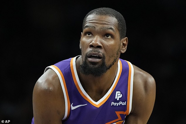 But Kevin Durant of the Suns has said he agrees with the decision to leave Clark at home