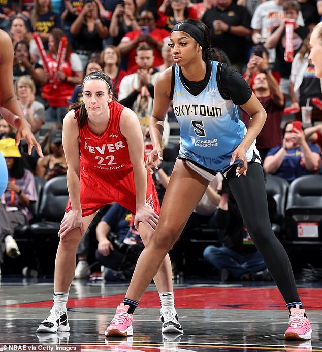 Caitlin Clark and Angel Reese met for the first time as pros on June 1 when the Indiana Fever took the win