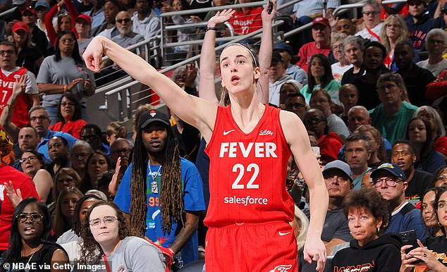 Caitlin Clark got the better of Angel Reese in their first WNBA showdown on Saturday