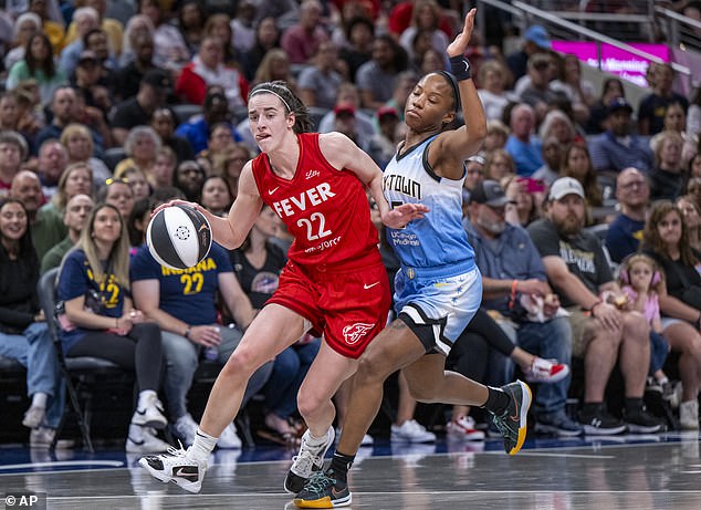 Caitlin Clark is at the center of major controversy less than a month into her rookie WNBA season